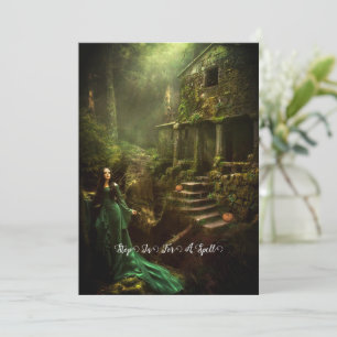 Einhalten für einen Zauber Einladung