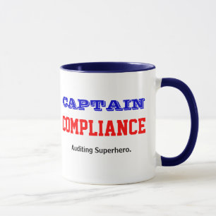 Einhaltung der Bestimmungen durch Captain   Audito Tasse