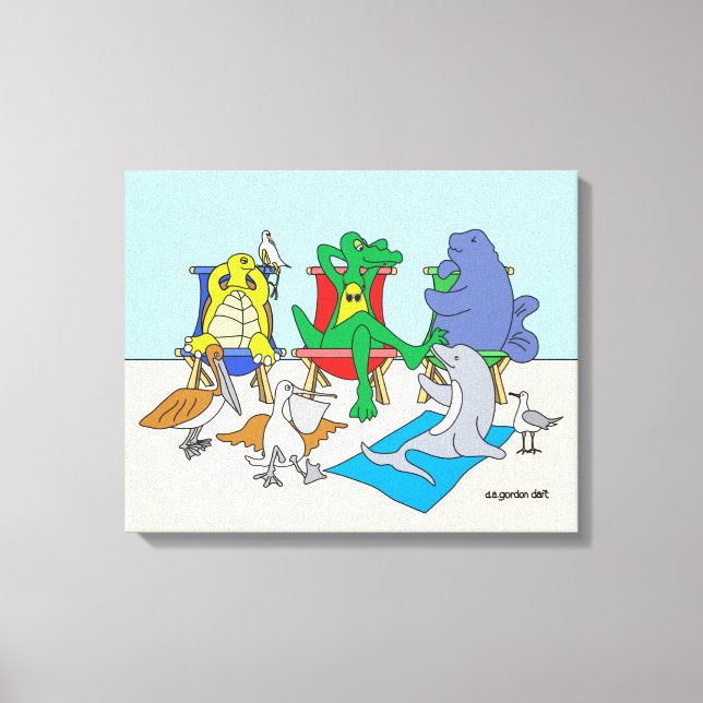 Einheimische 16x20 Canvas Print Leinwanddruck (Vorderseite)