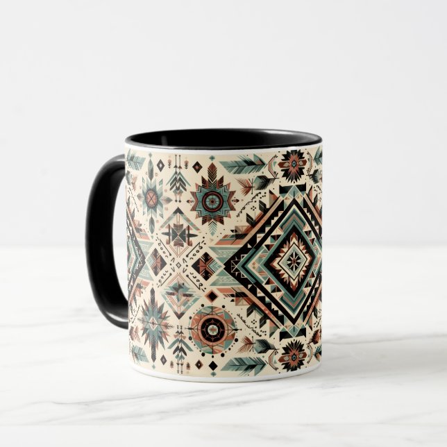 Einheimische Inspiration Tasse (Vorderseite Links)
