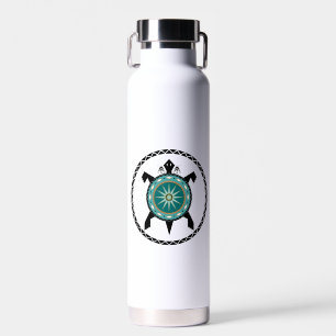Einheimische Schildkröte Wasserflasche Trinkflasche