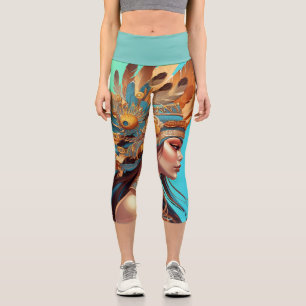 EINHEIMISCHE SCHÖNHEIT #1 CAPRI LEGGINGS