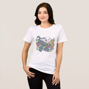 Einheimisches Henna-T-Shirt Tri-Blend Shirt