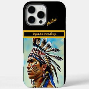 Einheimisches Kunsthandwerk: Künstlerische Note iPhone 16 Pro Max Hülle
