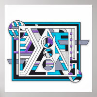 Einheit 124 - Geometrisches Design für Retro-Futur