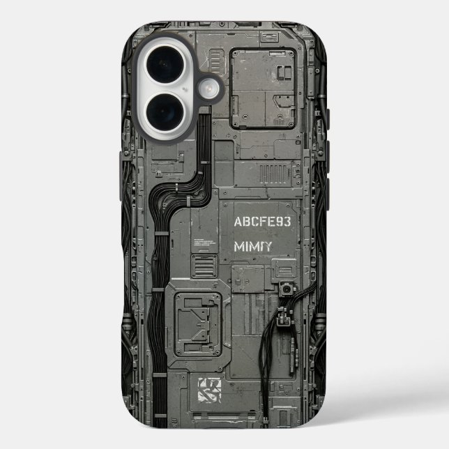 EINHEIT-77 #036: Neuronales Gateway ABCFE93 Case-Mate iPhone Hülle (Rückseite)