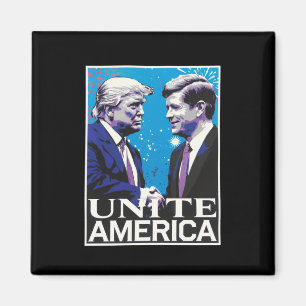 Einheit Amerika Iconic Trump  Magnet