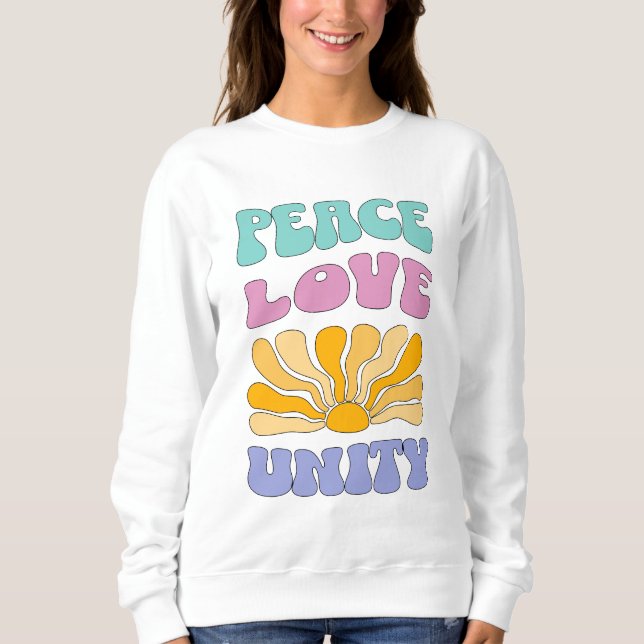 Einheit der Liebe Sweatshirt (Vorderseite)
