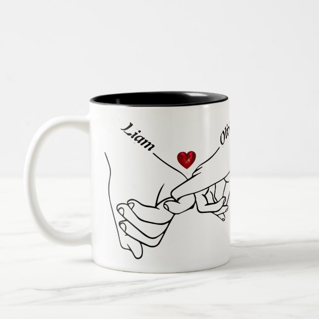 Einheit der Tasse der Liebe (Links)