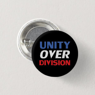 Einheit gegenüber der Division - rot, weiß, blau Button