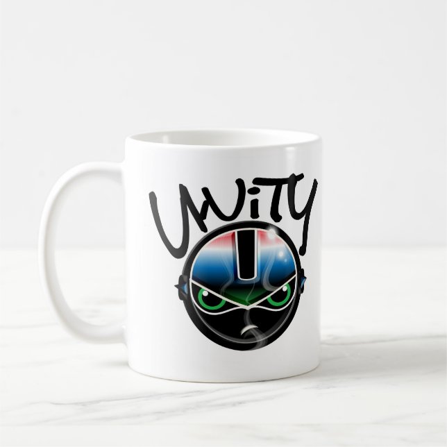 EINHEIT ICH BIN  KAFFEETASSE (Links)