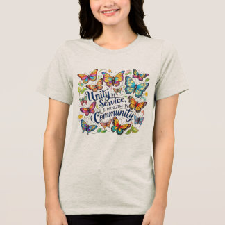 Einheit im Dienst, Stärke in der Gemeinschaft - Ha Tri-Blend Shirt