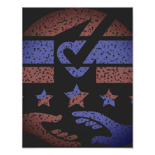 Einheit in Aktion - Ein Leuchtfeuer der Partnersch Fotodruck