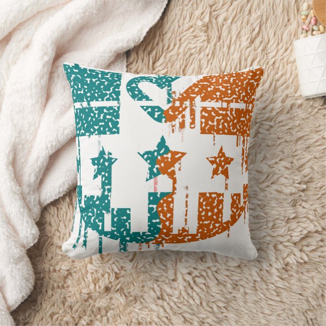 Einheit in Bewegung - Tropfen der Demokratie Kissen (Decke)