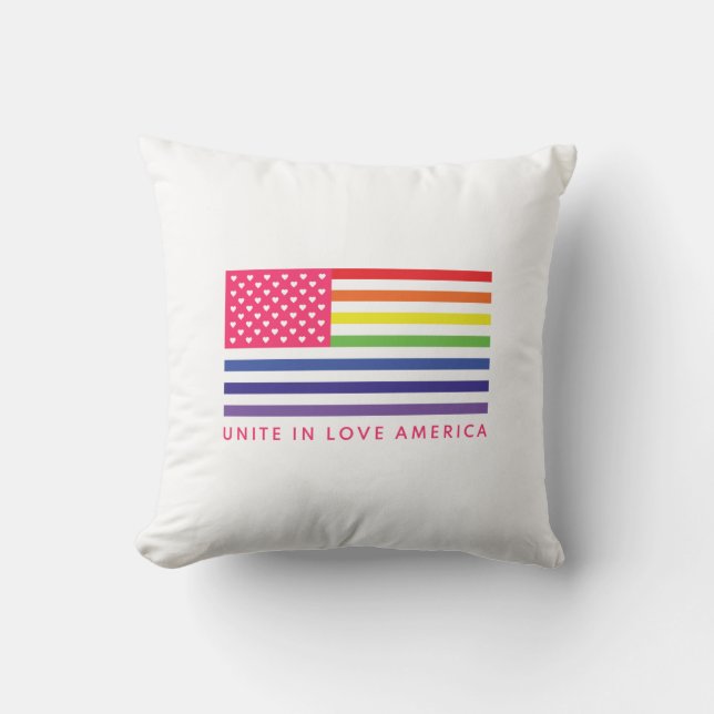 Einheit in der Liebe Amerika - Polster (Vorderseite)