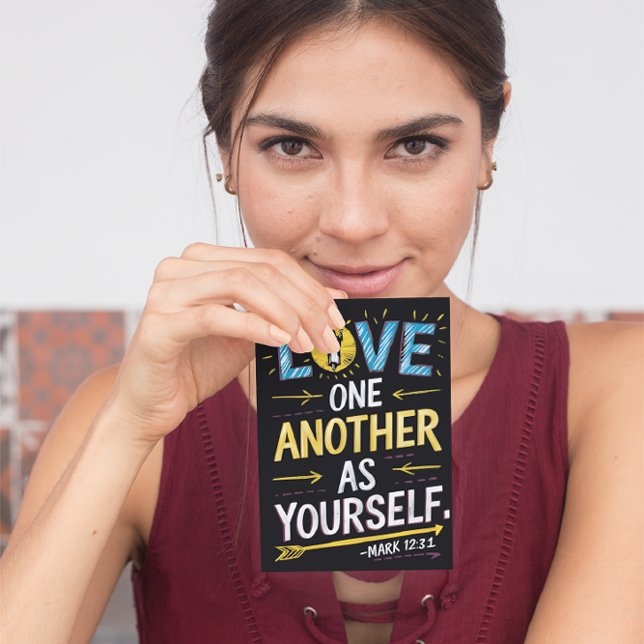 Einheit in der Liebe: Liebe als Ihre eigene Zeichn Postkarte (Von Creator hochgeladen)