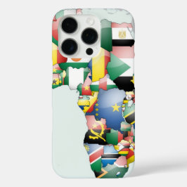 Einheit in Diversity: Afrikas Flaggen-Sammlung iPhone 16 Pro Hülle