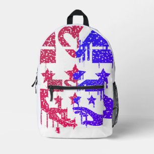 Einheit in Diversity - Eine gemeinsame Vision Bedruckter Rucksack