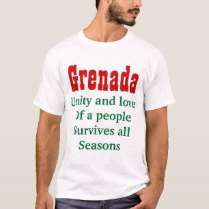 Einheit und Liebe Grenada T - Shirt