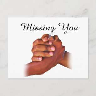 Einheit und Liebe, Hand in Hand_ Postkarte