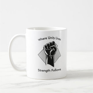 Einheit und Stärke Inspirierend Kaffeetasse