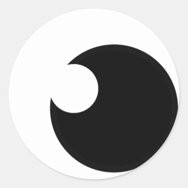 Einheitenaufkleber Runder Aufkleber (Vorderseite)