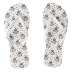 Einheitenmuster Flip Flops