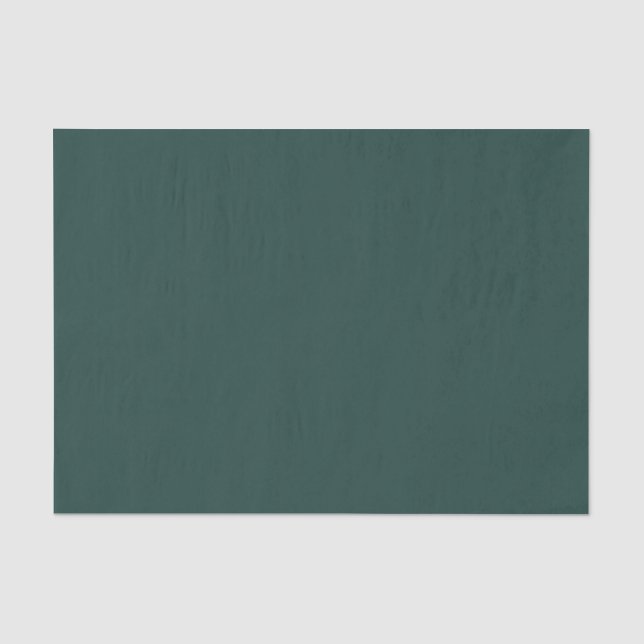 EINHEITLICH DUNKLES TEAL SEIDENPAPIER (Vorderseite)
