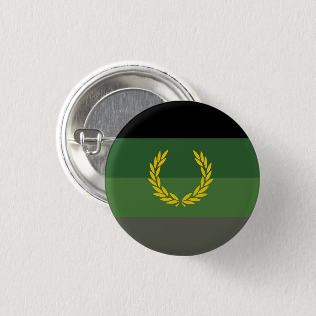 Einheitliche Militärflagge Button (Vorne & Hinten)