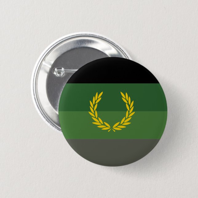 Einheitliche Militärflagge Button (Vorne & Hinten)