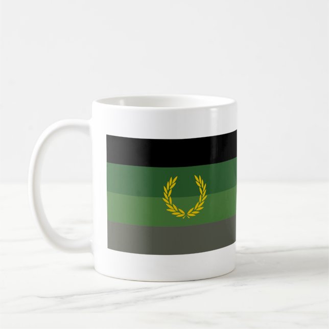 Einheitliche Militärflagge Kaffeetasse (Links)