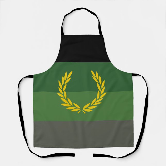 Einheitliche Militärflagge Schürze (Vorderseite)