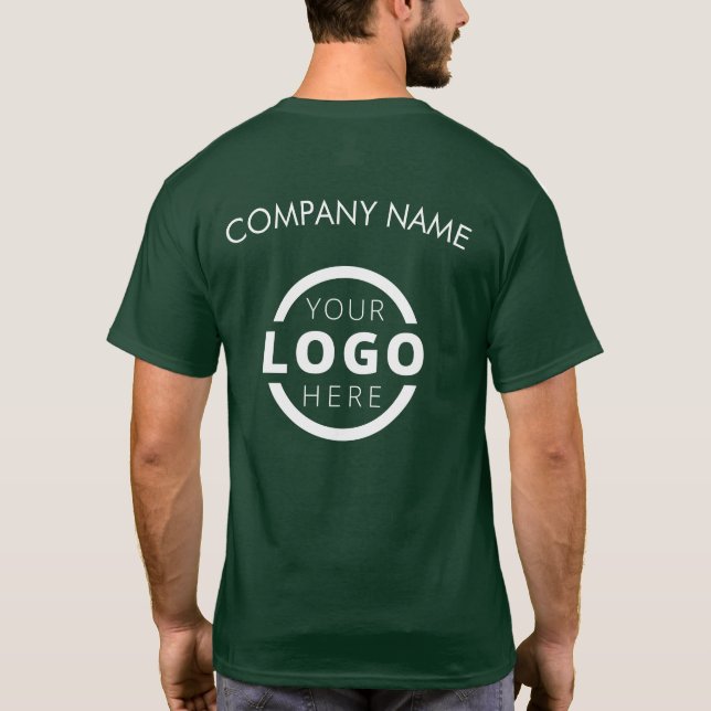 Einheitlicher Mitarbeiter für das Logo für Unterne T-Shirt (Rückseite)