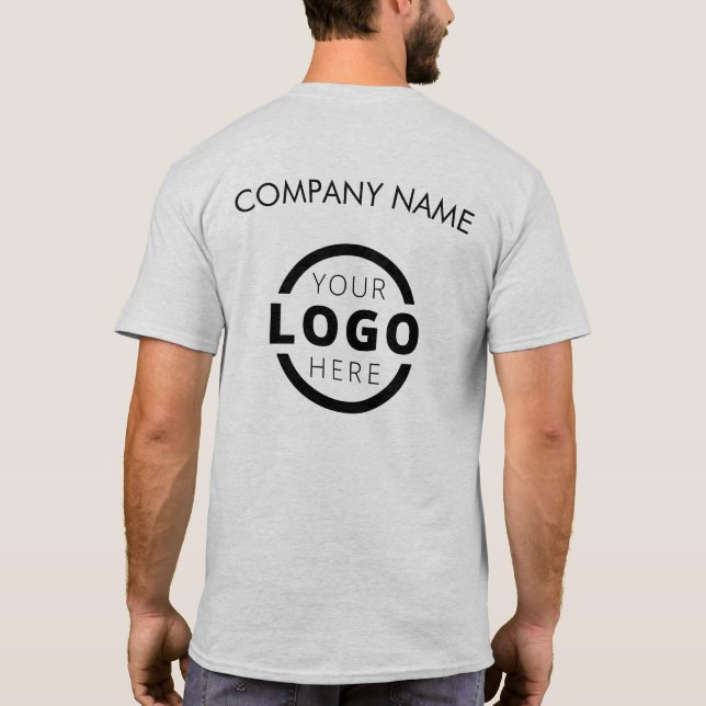 Einheitlicher Mitarbeiter für das Logo für Unterne T-Shirt (Rückseite)