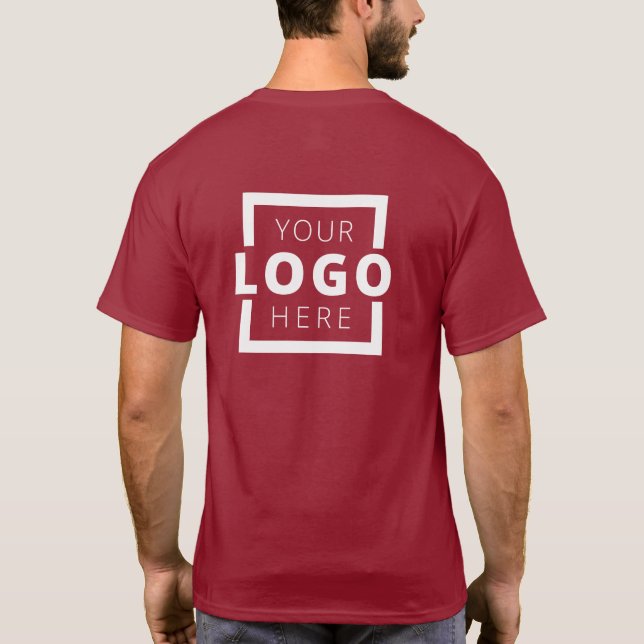 Einheitlicher Mitarbeiter für das Logo für Unterne T-Shirt (Rückseite)