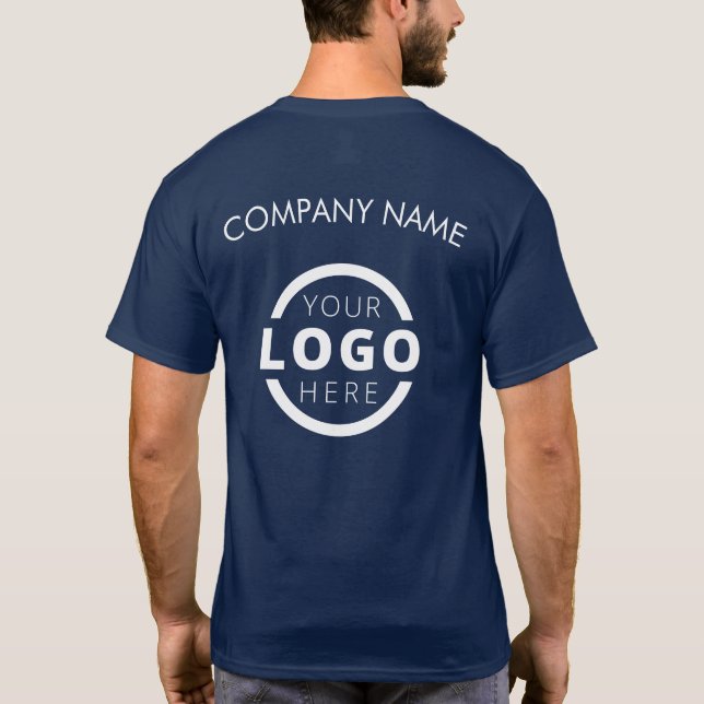 Einheitlicher Mitarbeiter für das Logo für Unterne T-Shirt (Rückseite)