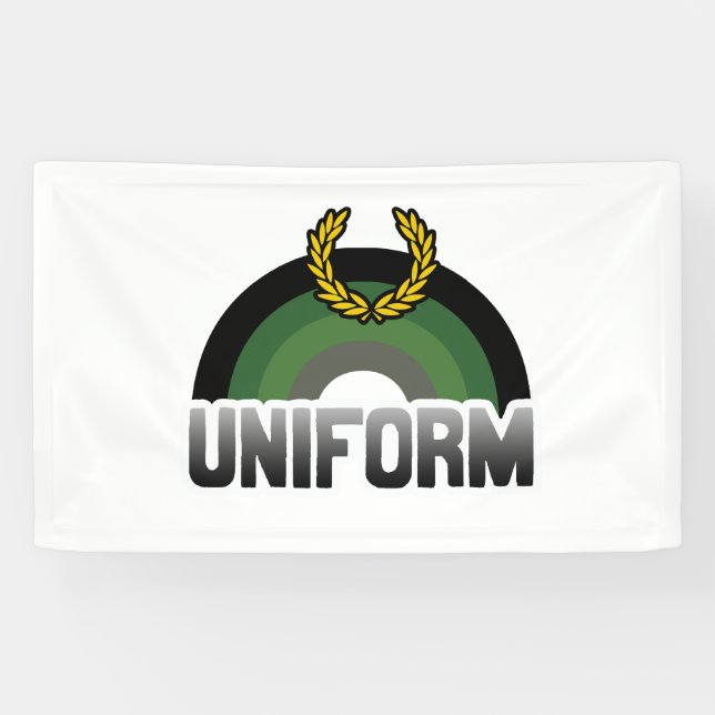 Einheitlicher Stolz Banner (Horizontal)