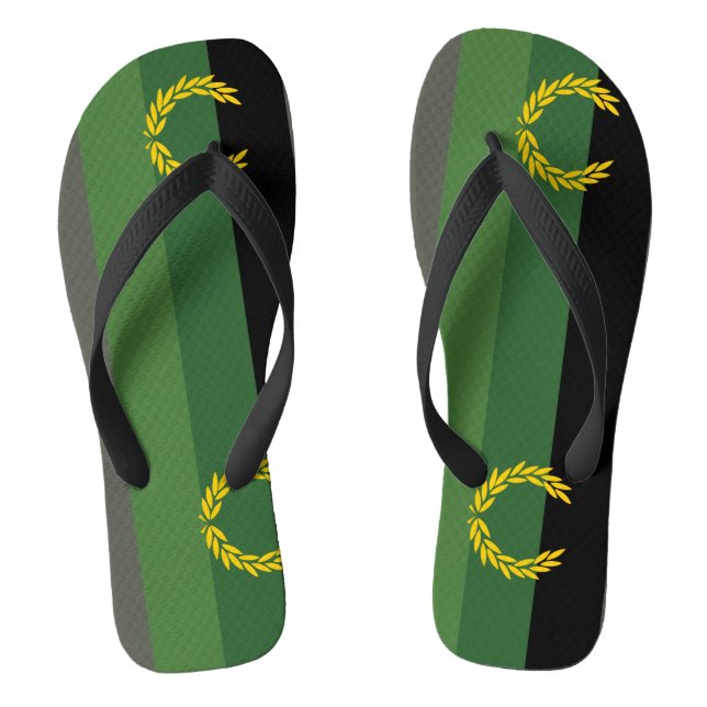 Einheitlicher Stolz Flip Flops (Fußbett)