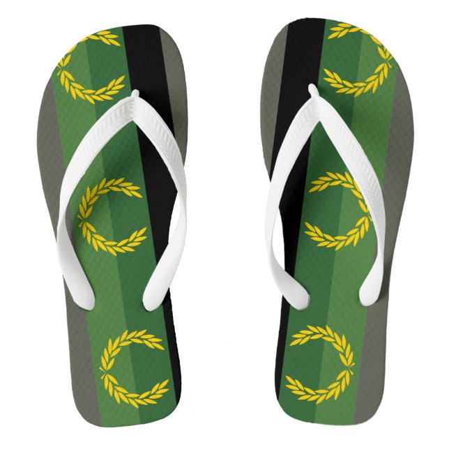 Einheitlicher Stolz Flip Flops (Fußbett)