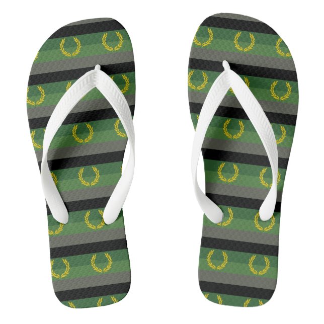 Einheitlicher Stolz Flip Flops (Fußbett)