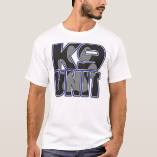Einheits-Tatzen-Druck der Polizei-K9 T-Shirt