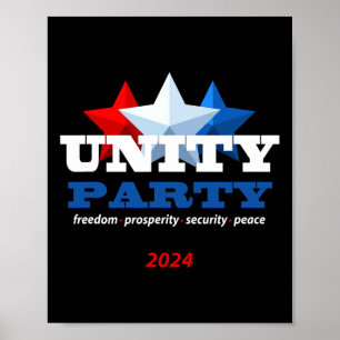 Einheitspartei Republikanischer lustiger Zitat Poster