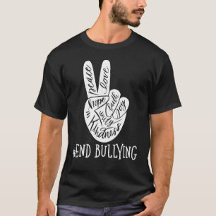 Einheitstag Orange Kids 2022 Anti-Mobbing-Liebe-Ze T-Shirt