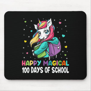 Einhorn 100 Tage glücklich magische 100 Tage der S Mousepad