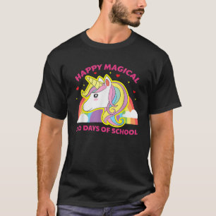Einhorn 100 Tage Schulideen Outfit Kostüm Gi T-Shirt