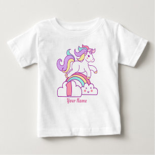 Einhorn-1. Geburtstag Baby T-shirt