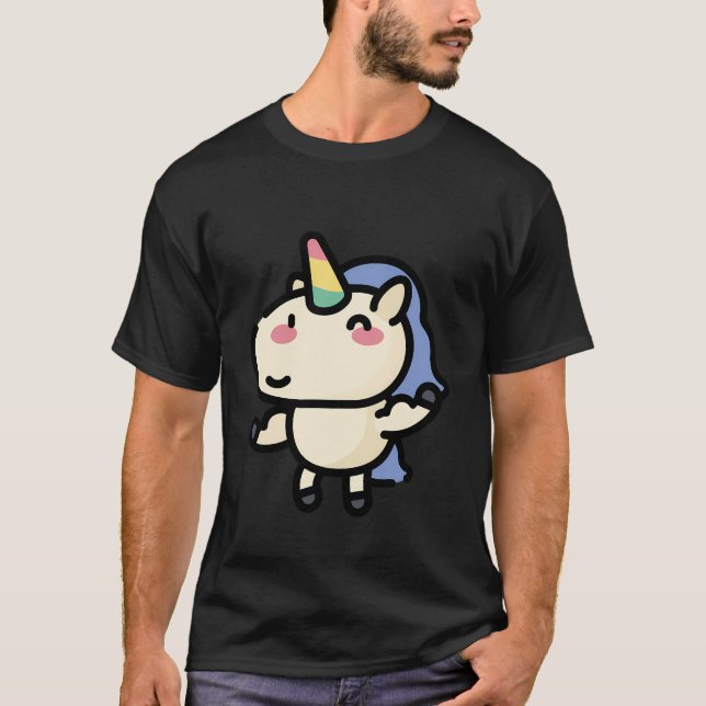 Einhorn     (1) T-Shirt (Vorderseite)