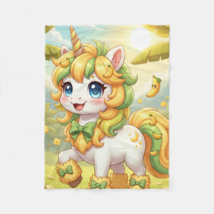 Einhorn 2 fleecedecke