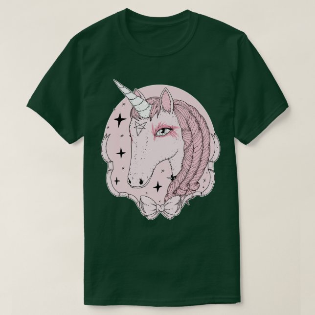 Einhorn (4) T-Shirt (Design vorne)