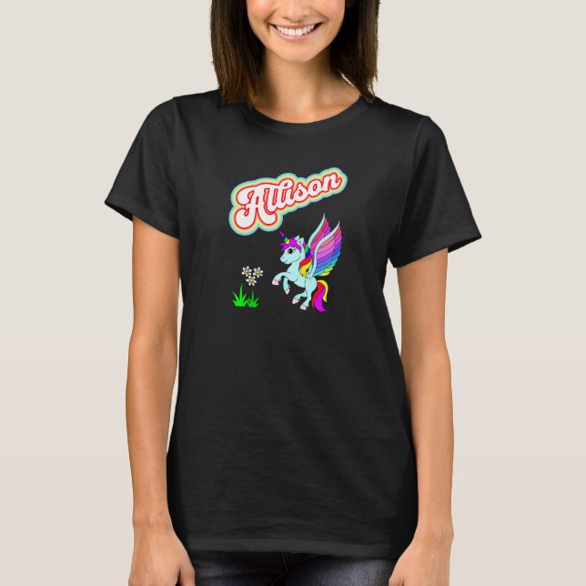 Einhorn Allison T-Shirt (Vorderseite)